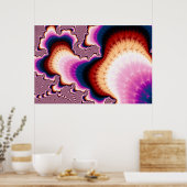 Ouh – フラクタルポスター ポスター (キッチン)