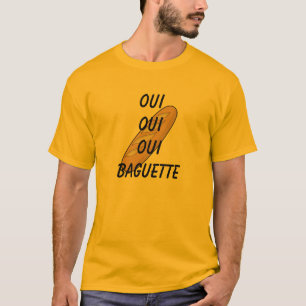 Ouiのバゲット! Tシャツ