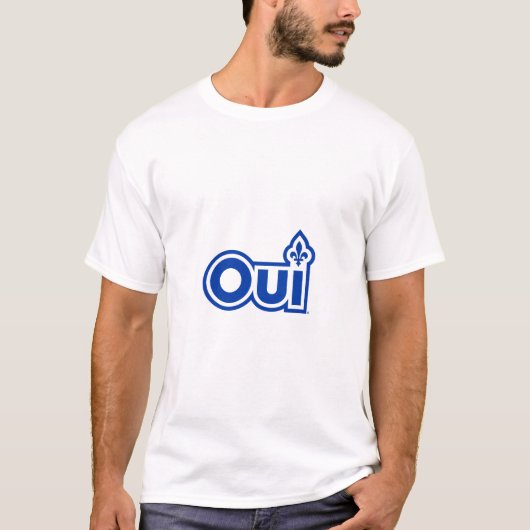 OUIケベック国民投票 Tシャツ (正面)