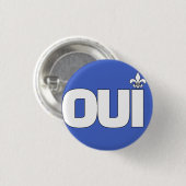 OUI 缶バッジ (正面&裏面)
