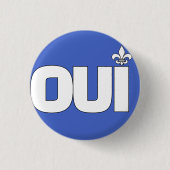 OUI 缶バッジ (正面)