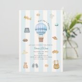 Oui He's Three Paris French Birthday 招待状 (スタンド正面)