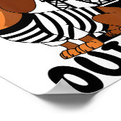 Oui-ner Dog Funny Dachshund Wiener Sausage Ween Do ポスター (角)