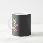 Oui Ner Funny Dachshund Wiener Dog French Humor  コーヒーマグカップ (正面左)