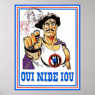 Oui nide Iou ポスター