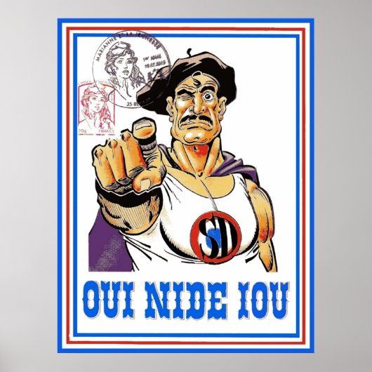 Oui nide Iou ポスター (正面)