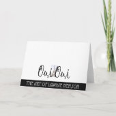 Oui、Oui! カード (裏面)