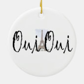 Oui、Oui! セラミックオーナメント (裏面)