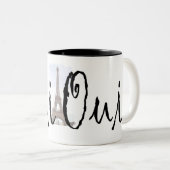 Oui、Oui! ツートーンマグカップ (正面右)