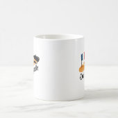 Oui Oui Baguette – 食べおもしろい物 コーヒーマグカップ (中央)