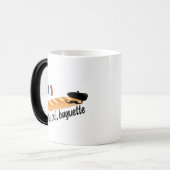 Oui Oui Baguette – 食べおもしろい物 モーフィングマグカップ (正面左)