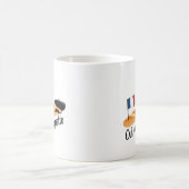 Oui Oui Baguette – 食べおもしろい物 モーフィングマグカップ (中央)