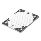 Ouija Linedメモ帳Witchy Office Supply ノートパッド (回転)