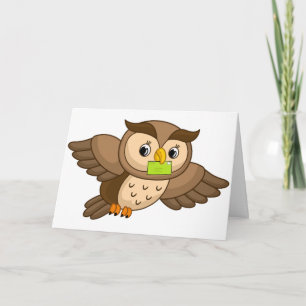 Oul表現 's 考える Ow You Greeting Card カード