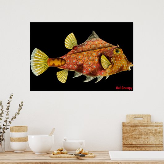 Oul Grumpyポスター ポスター (キッチン)