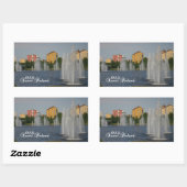 OULUスタンプ 長方形シール (シート)