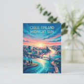 Oulu Finland ポストカード (スタンド正面)