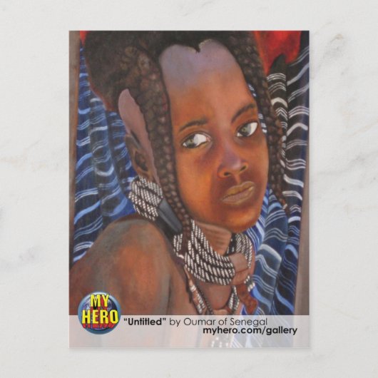 Oumarの郵便はがき ポストカード (正面)