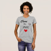 Oumi for Ever-ハート Tシャツ (正面フル)