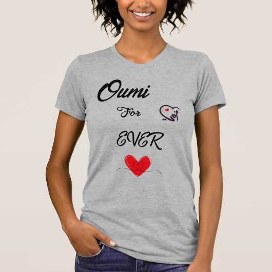 Oumi for Ever-ハート Tシャツ (正面)