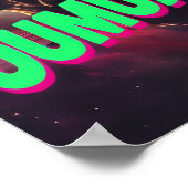 Oumuamuaちょうど通過宇宙エイリアン銀河系 ポスター (角)