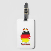 OURホーム – ドイツデザインコレクション ラゲッジタグ (正面縦)