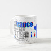 OURホーム – フランスデザインコレクション コーヒーマグカップ (正面左)