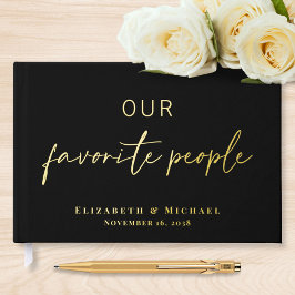 Our お気に入りの People Photo Black 結婚's ゲストブック