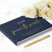 Our お気に入りの People Photo Navy Blue 結婚's ゲストブック