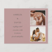 Our 救 Date Pink Budget写真結婚 (裏面)