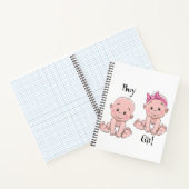 Our 書 Spiral Notebookとスタイルして ノートブック (内部)