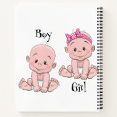 Our 書 Spiral Notebookとスタイルして ノートブック (裏面)