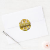 our_結婚s_sticker ラウンドシール (封筒)