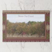 Our 賛美 Food 25 Piece Table Set ペーパーパッド (正面)