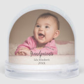 Our 1st Christmas as Grandparents Baby Photo (裏面)