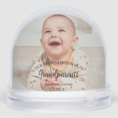 Our 1st Christmas as Grandparents Baby Photo (裏面)