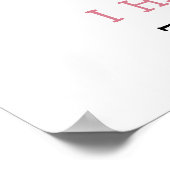 Our Baby Seal First Birthday Milestone Birthday ポスター (角)