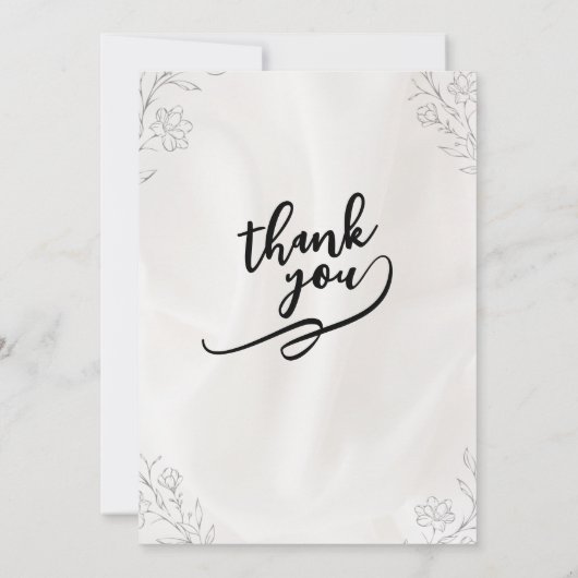 Our Beautiful Day Wedding Invitation 招待状 (裏面)