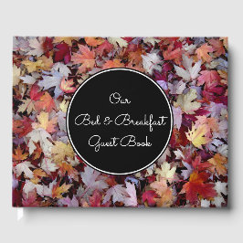 "Our Bed & Breakfast Guest Book" +紅葉 ゲストブック