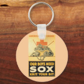 Our Boys Need Sox キーホルダー (正面)