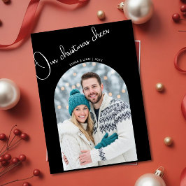 Our Christmas Cheer Couple love Holiday Card シーズンカード