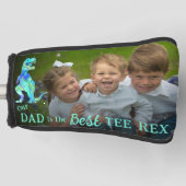 Our Dad is The Best Tee Rex Personalized Photo ゴルフヘッドカバー (正面)