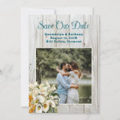 Our Date 救 Wood Calla Lilies写真発表 招待状 (正面)