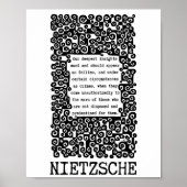  Our deepest INSIGHTS quote by Nietzsche ポスター (正面)