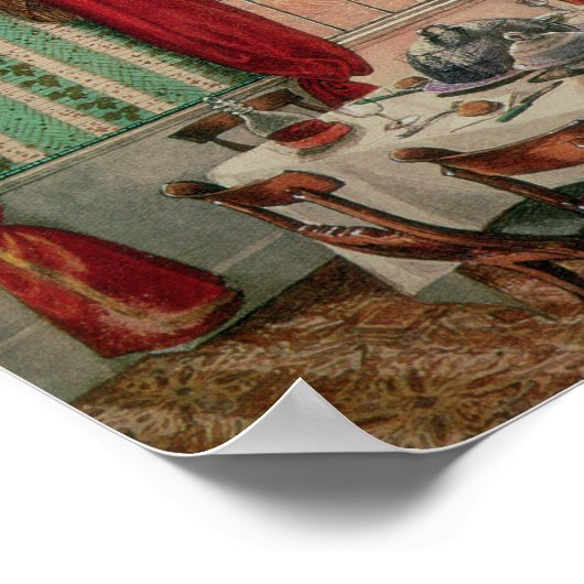 Our Dining Room at York, 1838 ポスター (角)