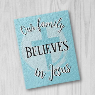 Our Family Believes in Jesus ジグソーパズル