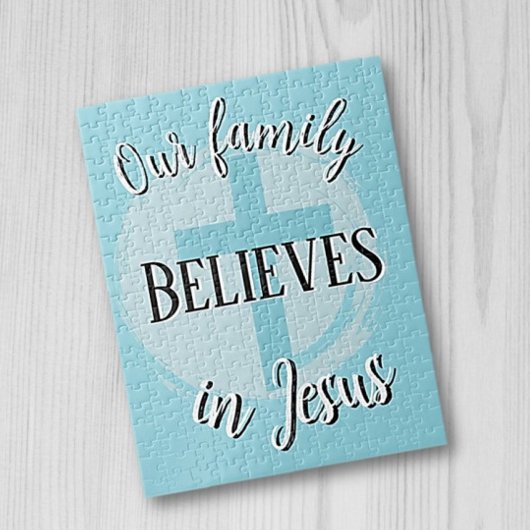 Our Family Believes in Jesus ジグソーパズル
