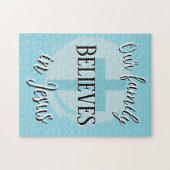 Our Family Believes in Jesus ジグソーパズル (横)