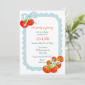 Our Family is Growing Baby Shower Invitation  招待状 (スタンド正面)