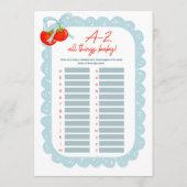 Our Family is Growing Baby Shower Invitation  招待状 (裏面)